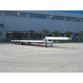 Lowboy FUWA Axle Low Bed Semi Truck Trailer